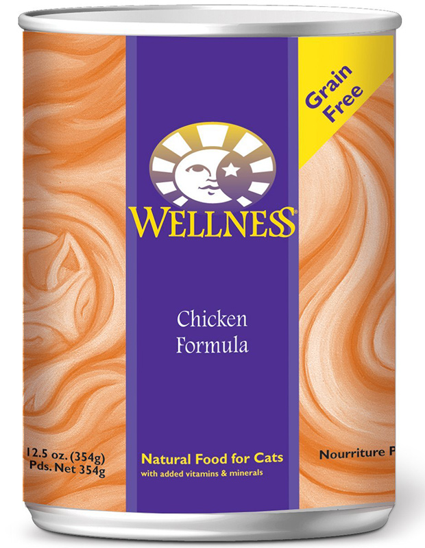 Wellness Complete Health Natural Grain Free Wet Canned Cat Food