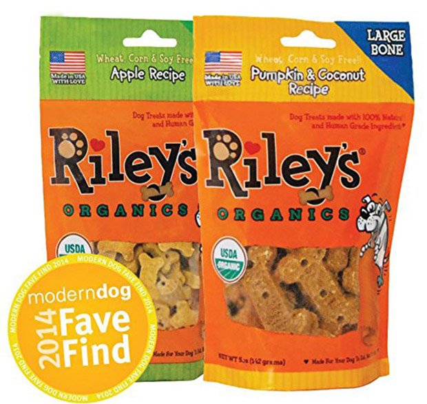 Riley’s Organics Peanut Butter & Molasses Organic Dog Treats